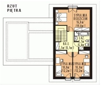 WB-3983 - Rzut piętra