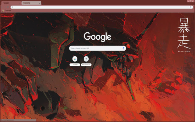 Neon Genesis Evangelion Unit 01 Berserk chrome extension