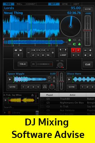 DJ Mixing Software Advise
