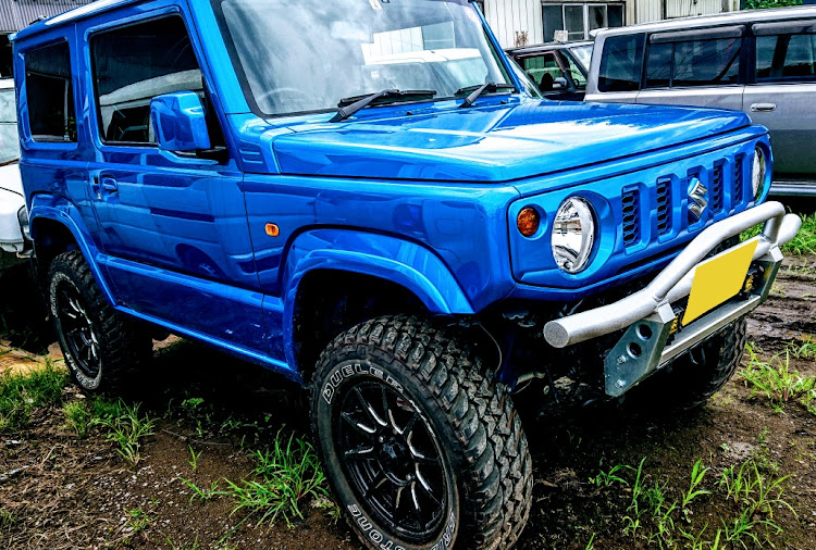ジムニーのオオタケオート・タイヤ選び・町でみつけたジムニーたちに関するカスタム事例の投稿画像2枚目