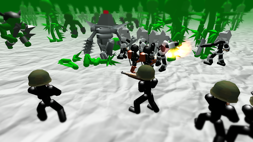 Screenshot Stickman Simulator: Zombie War