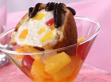 Fried Fruits and Ice Cream