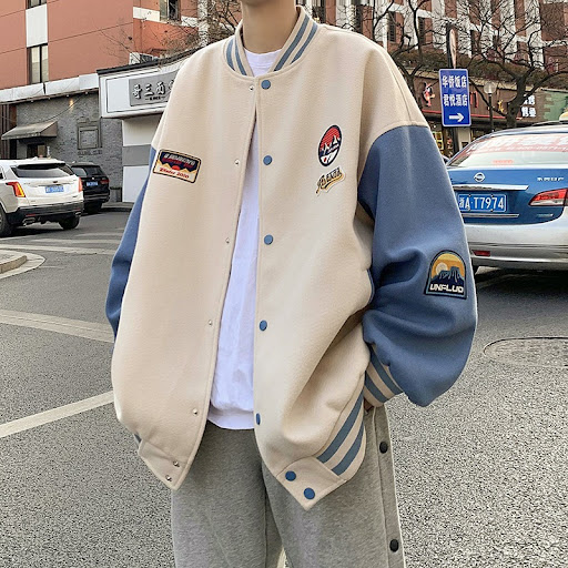 Title 5, Hong Kong Style Retro Harajuku Handsome Jacket,...