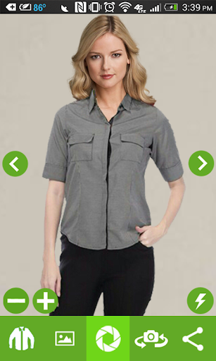 Women Shirt Photo Suit