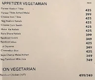 The Aroma menu 4