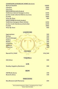 Tamzaraa Kafe & Club menu 1