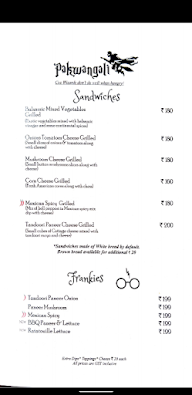 Wizard's Cafe menu 2