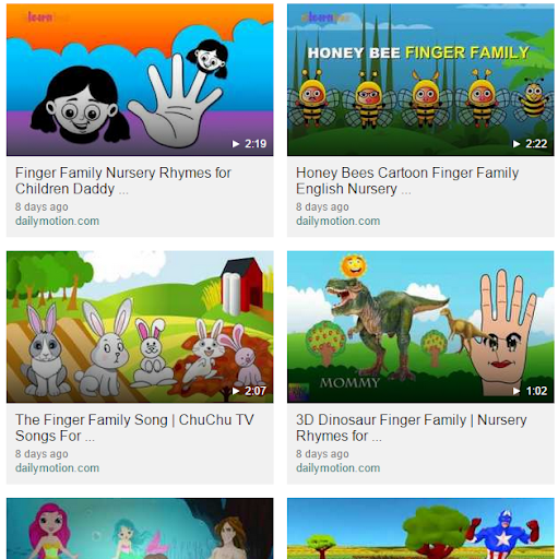 Finger Family Videos HD