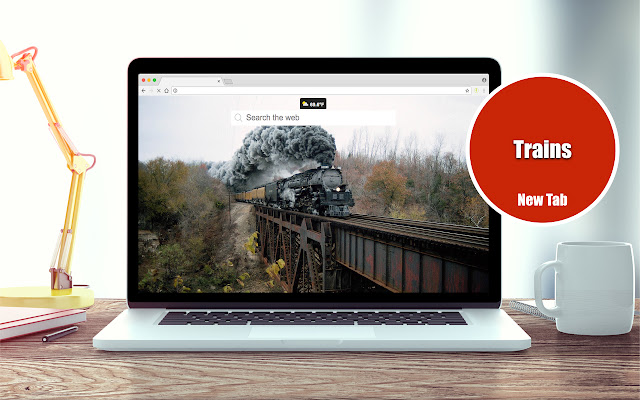 Trains Wallpapers New Tab Theme logo