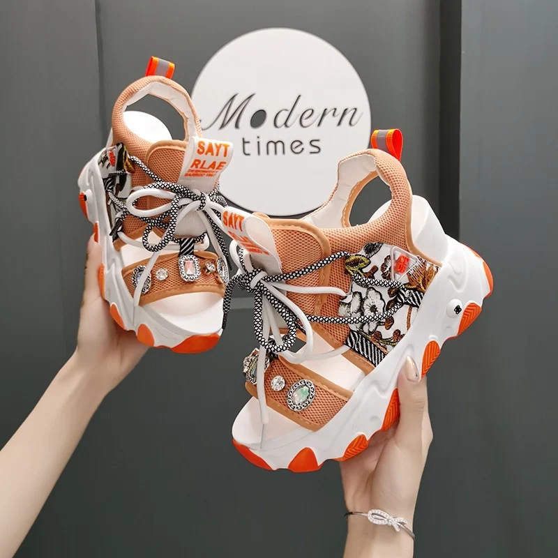 Title 3, Fashion wig sandalen met open teen voor dames. ...