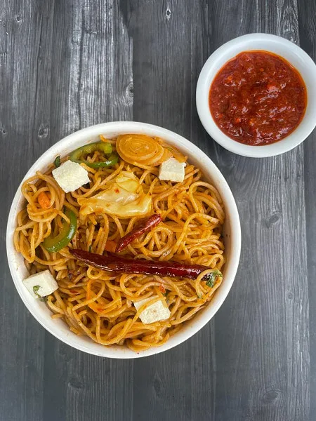 Veg Schezwan Noodles