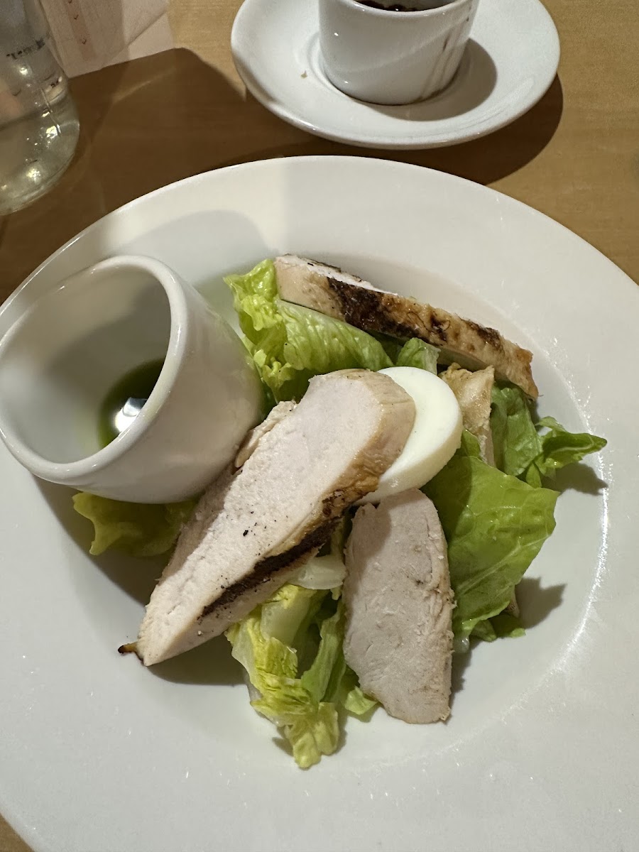 The only disappointment of the week - this was a safe version of a Caesar salad ….