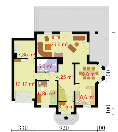 Casablanca - Rzut parteru