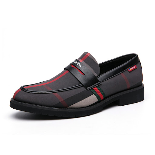 Title 4, Heren trendy formele business schoenen met spit...