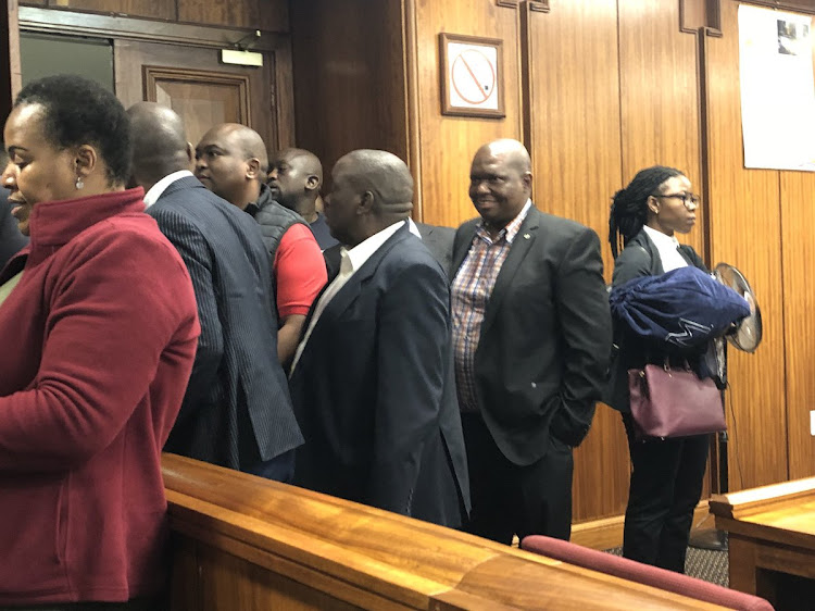 Nelson Mandela Bay Mayor Mongameli Bobani arrives at the Port Elizabeth High Court on September 13 2018.