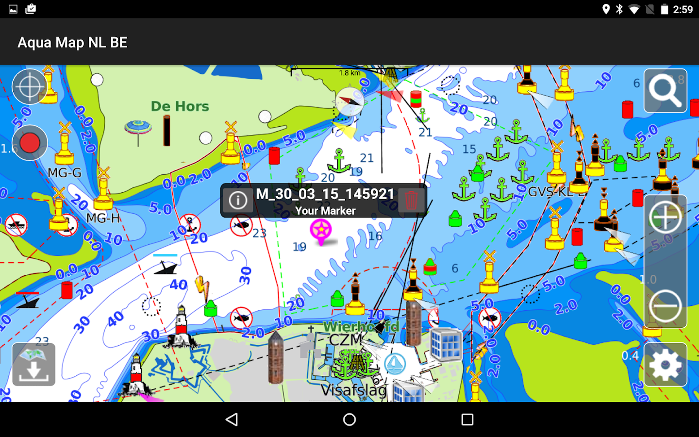 Aqua Map Netherlands &amp; Belgium - Android Apps on Google Play