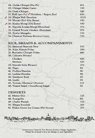 Oh! Calcutta menu 3