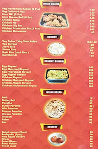 Sagar Caterers menu 4