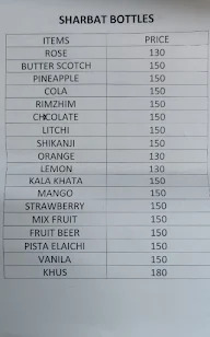 Derawal Soda Fountain menu 2