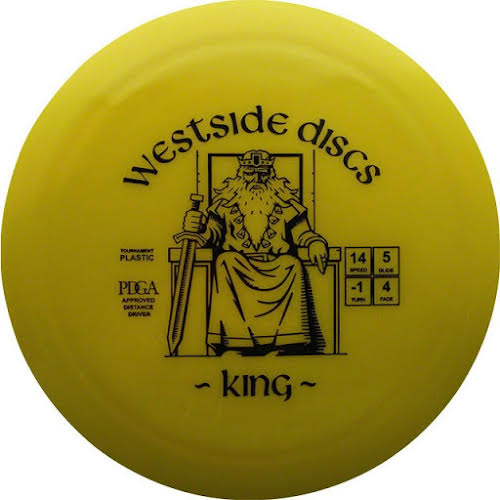 Dynamic Discs Westside King Tournament Golf Disc: Driver Assorted Colors