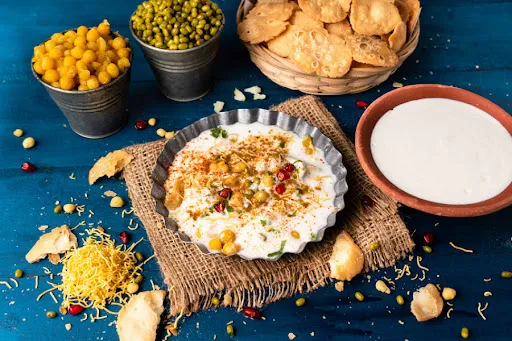 Ragda Dahi Papdi Chaat