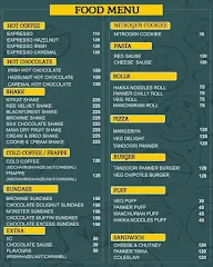 PJ's Flavours Cafe menu 1