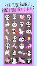 Panda Autocolante Foto Unicorn Kawaii Aplicații Pe Google Play