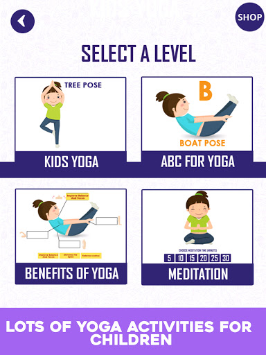 Yoga For Kids - Easy Yoga Poses for Kids Fitness