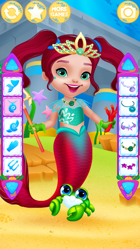 Screenshot Cute Mermaid Dress Up Games