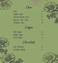 The Baggicha Cafe menu 1