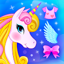 ダウンロード Unicorn Dress Up Games for Girls をインストールする 最新 APK ダウンローダ