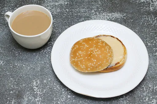 Chai With Bun Maska