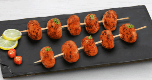 Peri Peri Aloo Tikka [10 Pcs]