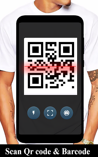 Screenshot Qr code Scanner Barcode reader