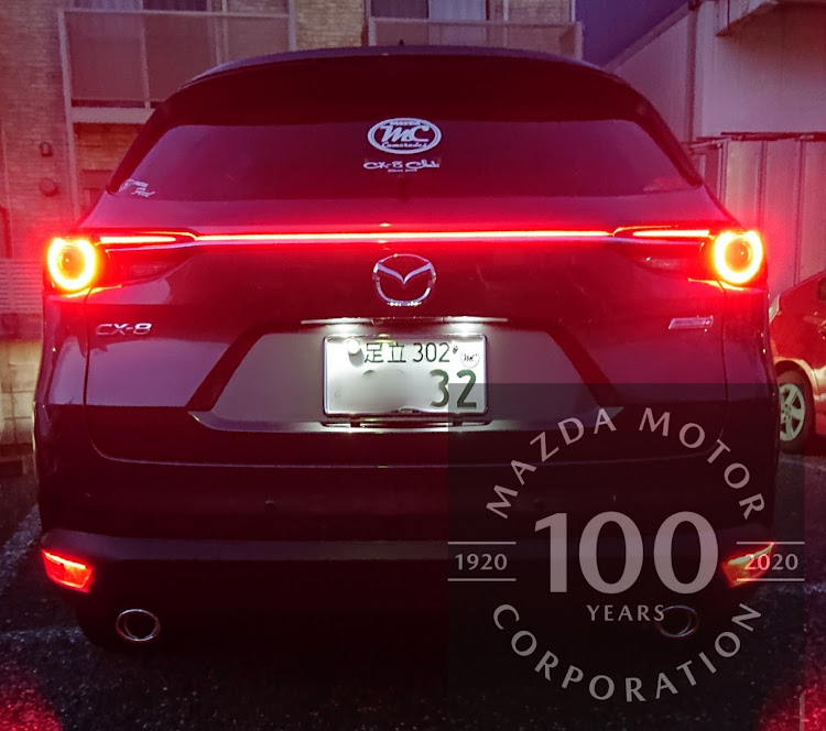 CX-8のCX-8club・マツダ100周年・MazdaCamaradesに関するカスタム事例の投稿画像1枚目