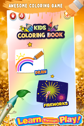 Screenshot Glitter Number & ABC Coloring