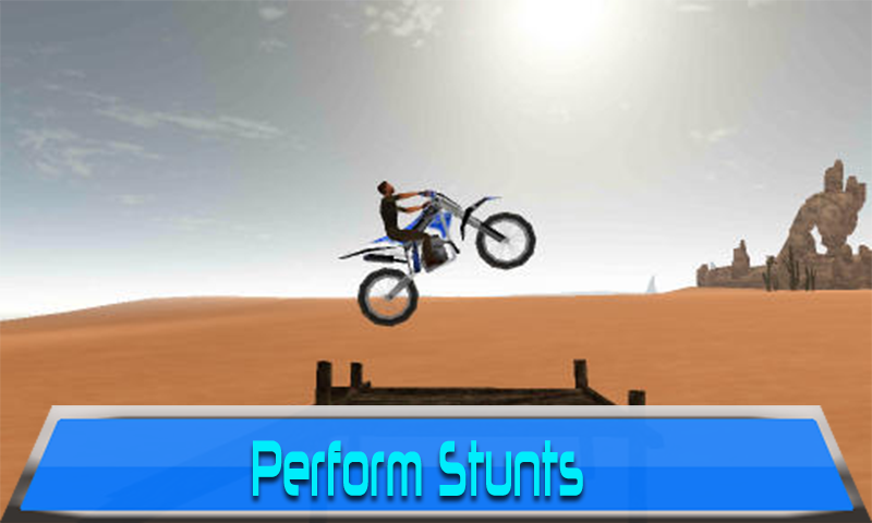    Crazy Off Road Bike Stunts 3d- screenshot  