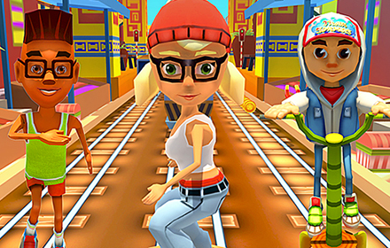 Train Surfers Runner Game small promo image