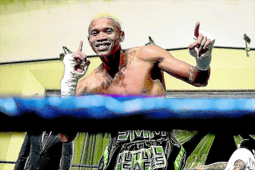 Ludumo Lamati will fight Lemogang Mapitsi Photo: STEPHANIE LLOYD