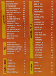 Falahaar menu 1