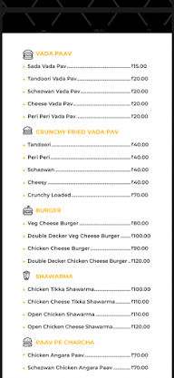 The Bhooka-Soor menu 3