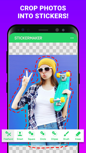 Screenshot Sticker Maker for Whatsapp Gif