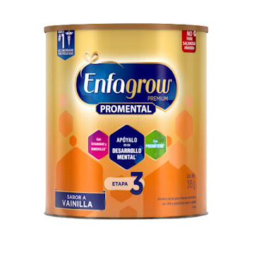  Alimento Lácteo Enfagrow Promental Vainilla Etapa 3 Lata x 375 gr  