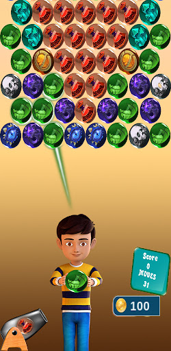 Rudra Pop Bubble Shooter Game