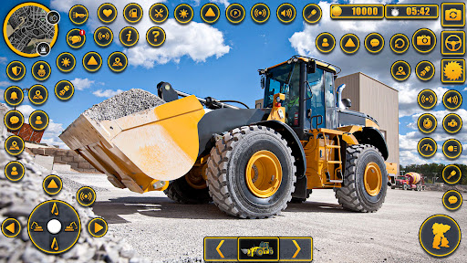 Screenshot Construction Truck JCB Game 3D