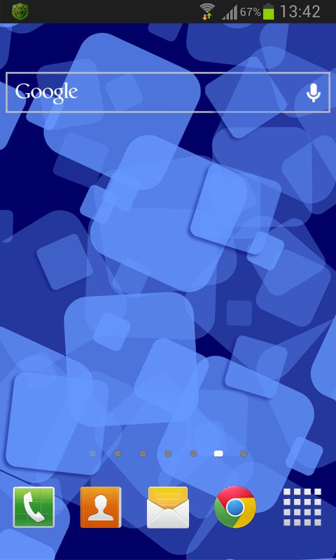 Abstraction Live Wallpaper Screen 2