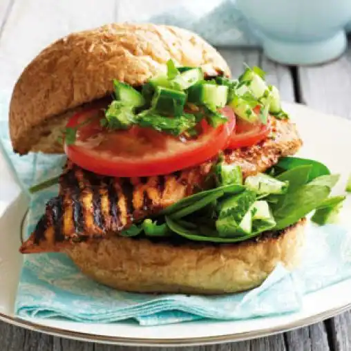 Tandoori Grilled Chicken Burger