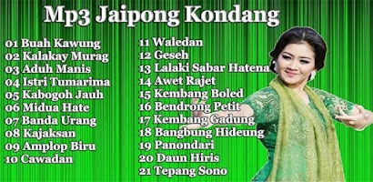 Jaipong Sunda Lagu Mp3 Offline Screenshot