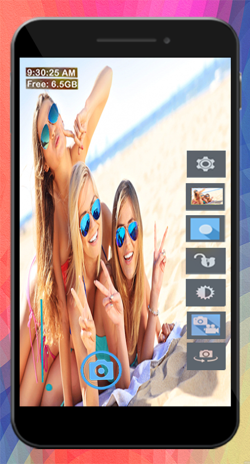 Android application Perfect Camera 2017  screenshort