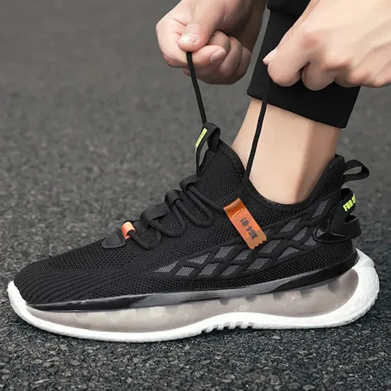 Title 6, Heren Mesh Sneakers met Veters, Hardloopschoene...